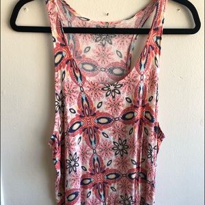 Soft colorful tank top